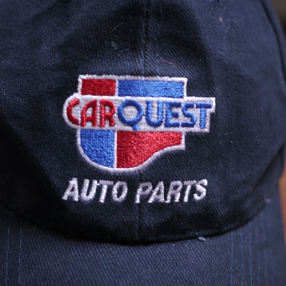 CARQUEST AUTO PARTS Employee Uniform Navy Blue 100% Cotton Baseball Cap Hat